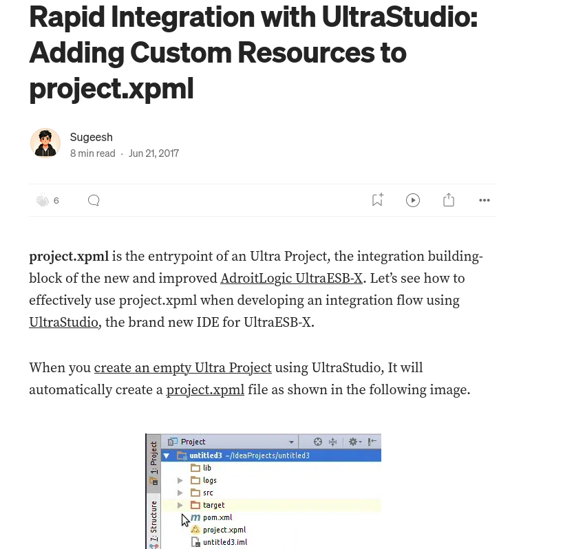 Rapid Integration with UltraStudio: Adding Custom Resources to Project XPML
